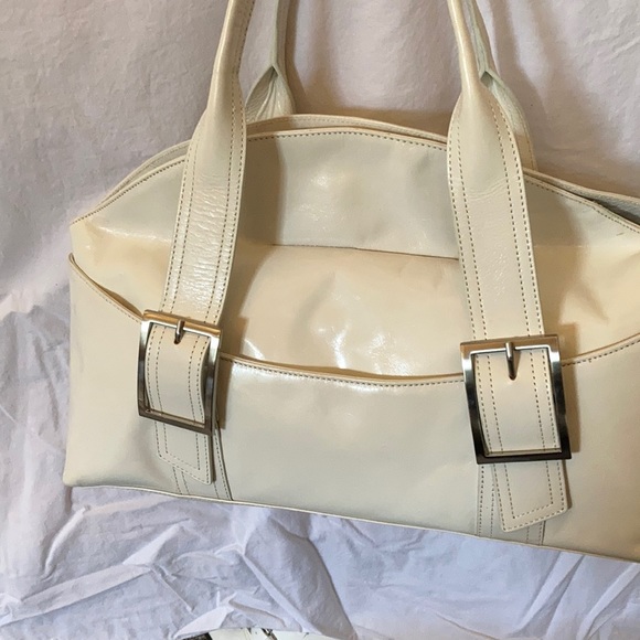 Y2K White Leather Bag - Picture 6 of 10